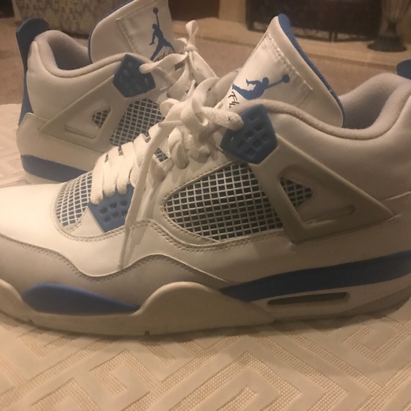 Jordan retro 4 military blue size 14 main image 7